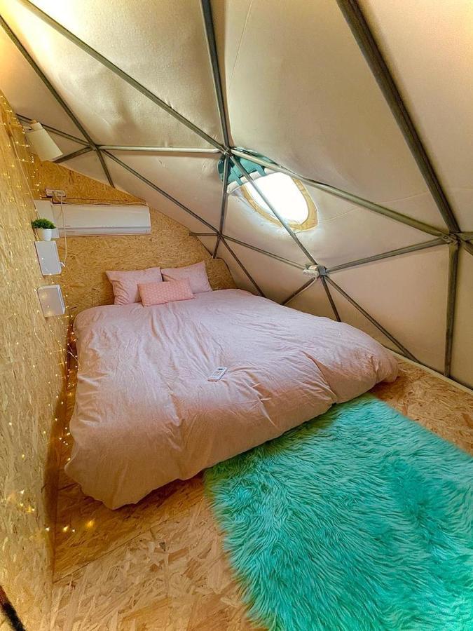Olive Dome - כיפה גיאודזית ענקית ומודרנית בין עצי הזית Hotel Yavne'el Exterior photo